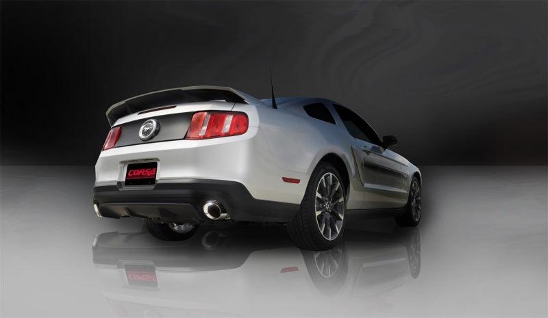 Corsa 11-14 Ford Mustang GT/Boss 302 5.0L V8 Polished Xtreme Axle-Back Exhaust - Order Your Parts - اطلب قطعك