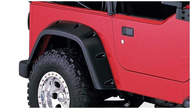Bushwacker 97-06 Jeep TJ Pocket Style Flares 4pc - Black - Order Your Parts - اطلب قطعك