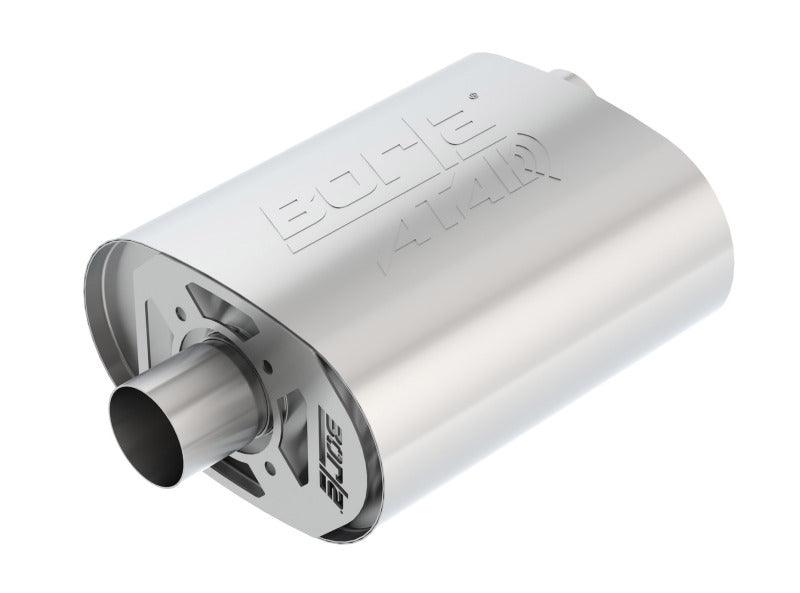 Borla CrateMuffler Ford 5.0L Coyote ATAK 2.5in Offset/Center 12in x 6in x 10.34in Muffler - Order Your Parts - اطلب قطعك