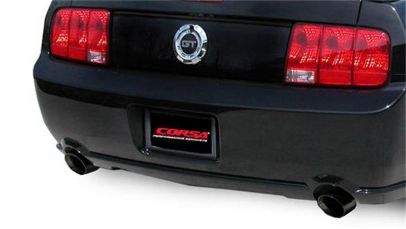 Corsa 05-10 Ford Mustang Shelby GT500 5.4L V8 Black Sport Axle-Back Exhaust - Order Your Parts - اطلب قطعك