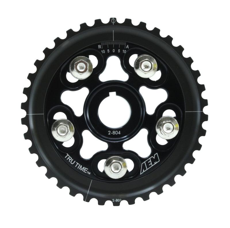 AEM 96-00 Honda Civic / 96-97 Honda Del Sol D16 Black Tru-Time Cam Gear - Order Your Parts - اطلب قطعك