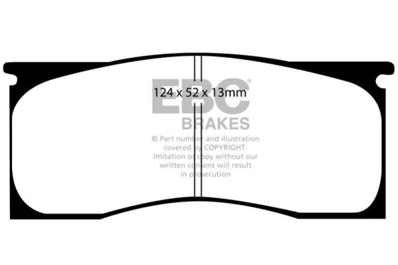 EBC 65-69 Dodge Dart 2.8 Redstuff Front Brake Pads - Order Your Parts - اطلب قطعك
