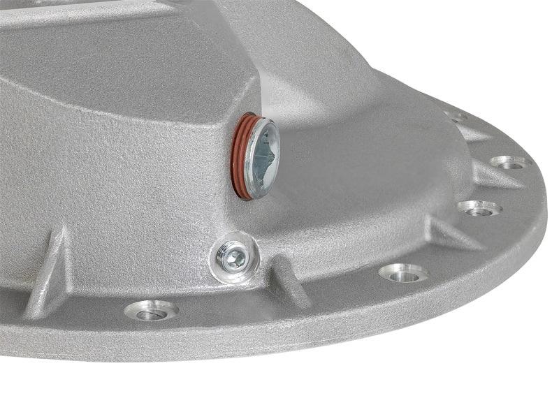 afe Front Differential Cover (Raw; Street Series); Dodge Diesel Trucks 03-12 L6-5.9/6.7L (td) - Order Your Parts - اطلب قطعك