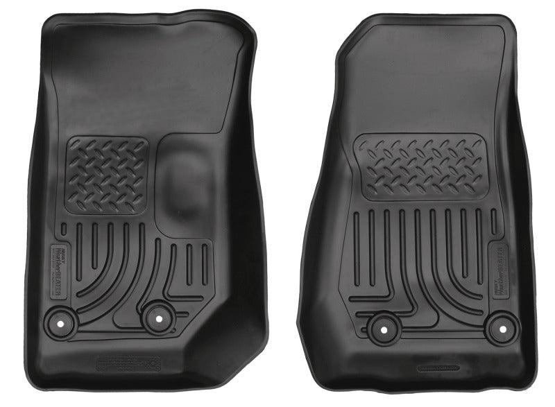 Husky Liners 14 Jeep Wrangler 2/4 Door Weatherbeater Black Front Floor Liners - Order Your Parts - اطلب قطعك