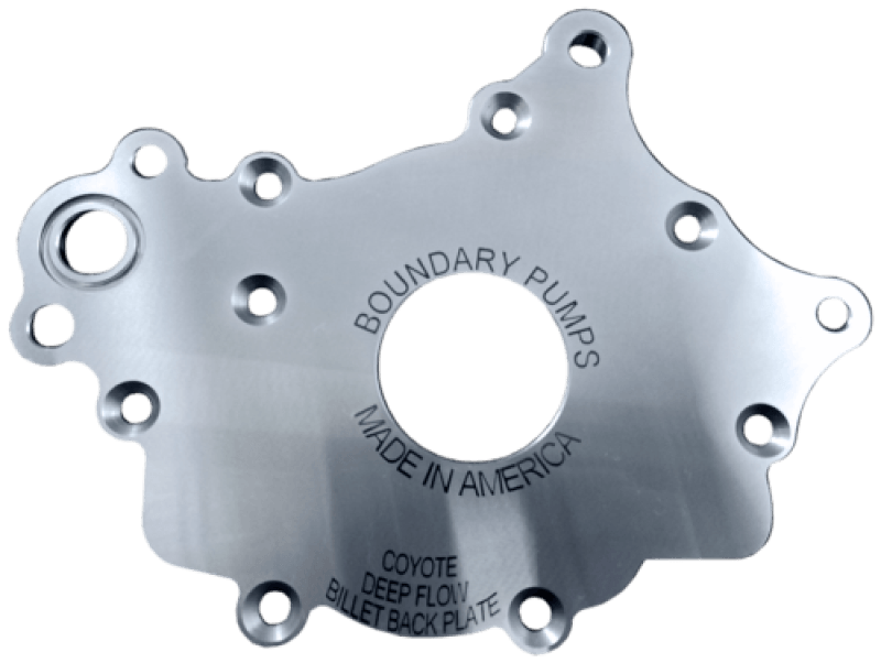 Boundary 2011+ Ford Coyote (All Types) V8 Billet Pump Plate - Order Your Parts - اطلب قطعك