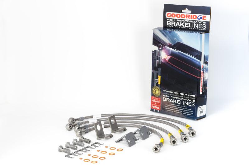 Goodridge 06-13 Chevrolet Corvette Z06/ZR1/Grand Sport Stainless Steel Brake Lines Kit - Order Your Parts - اطلب قطعك