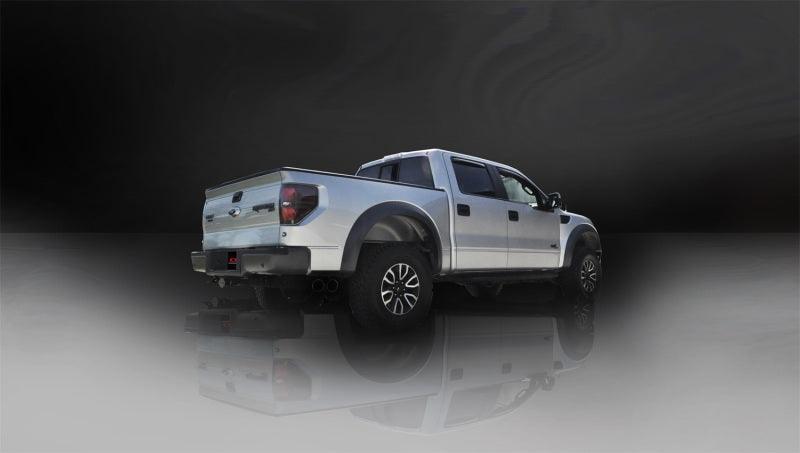 Corsa 11-13 Ford F-150 Raptor 6.2L V8 Black Sport Cat-Back Exhaust - Order Your Parts - اطلب قطعك