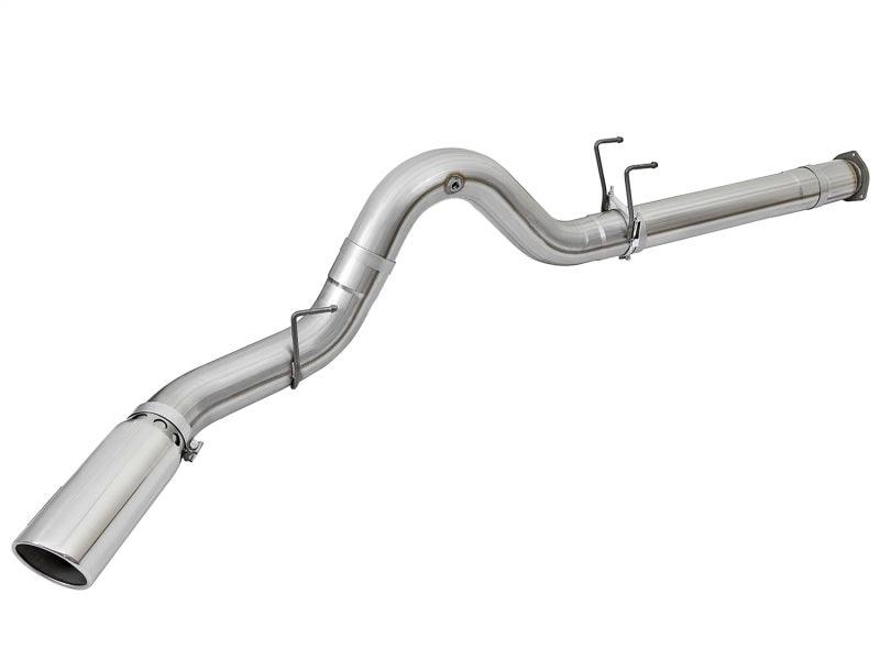 aFe ATLAS 5in DPF-Back Alum Steel Exhaust System w/Polished Tip 2017 Ford Diesel Trucks V8-6.7L (td) - Order Your Parts - اطلب قطعك