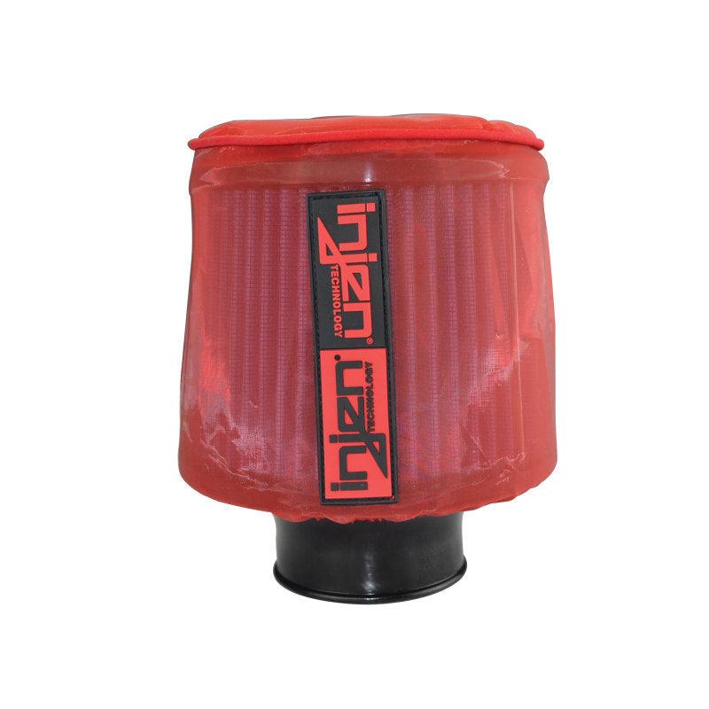 Injen Red Water Repellant Pre-Filter fits X-1010 X-1011 X-1017 X-1020 5in Base/5in Tall/4in Top - Order Your Parts - اطلب قطعك