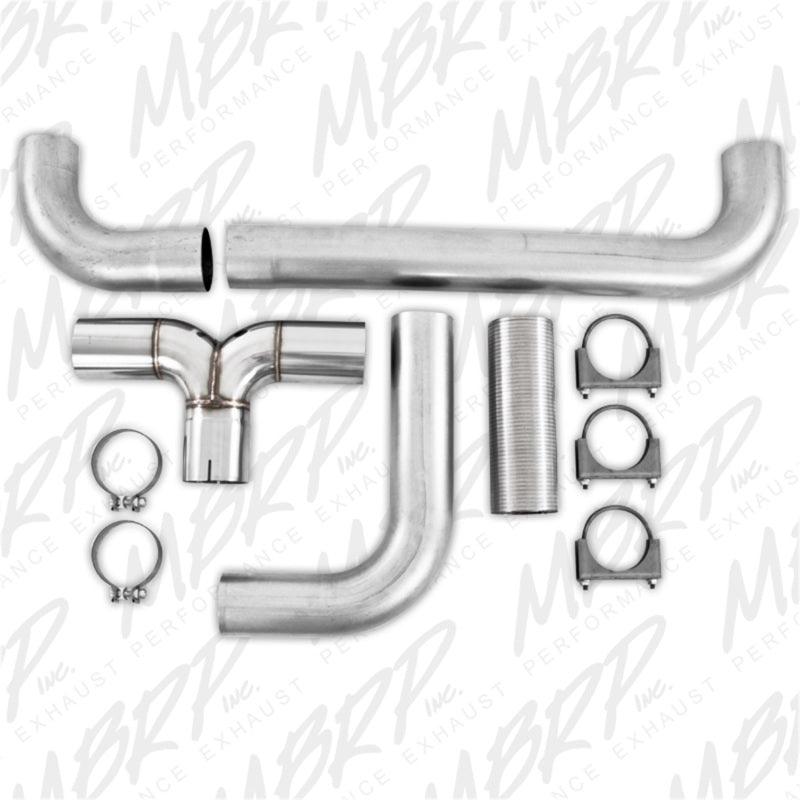 MBRP Universal Full size Pickup T pipe kit AL - Order Your Parts - اطلب قطعك