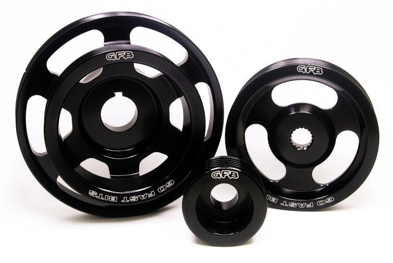 GFB 08+ WRX/STi / 09+ Forester / 03-09 LGT 3 pc Underdrive/Non-Underdrive Pulley Kit - Order Your Parts - اطلب قطعك