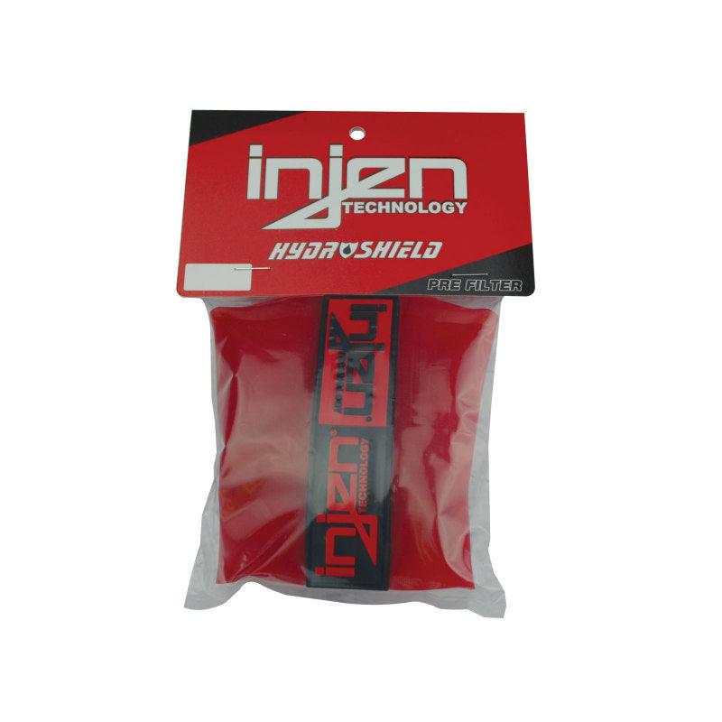 Injen Red Water Repellant Pre-Filter fits X-1021 6in Base / 6-7/8in Tall / 5-1/2in Top - Order Your Parts - اطلب قطعك