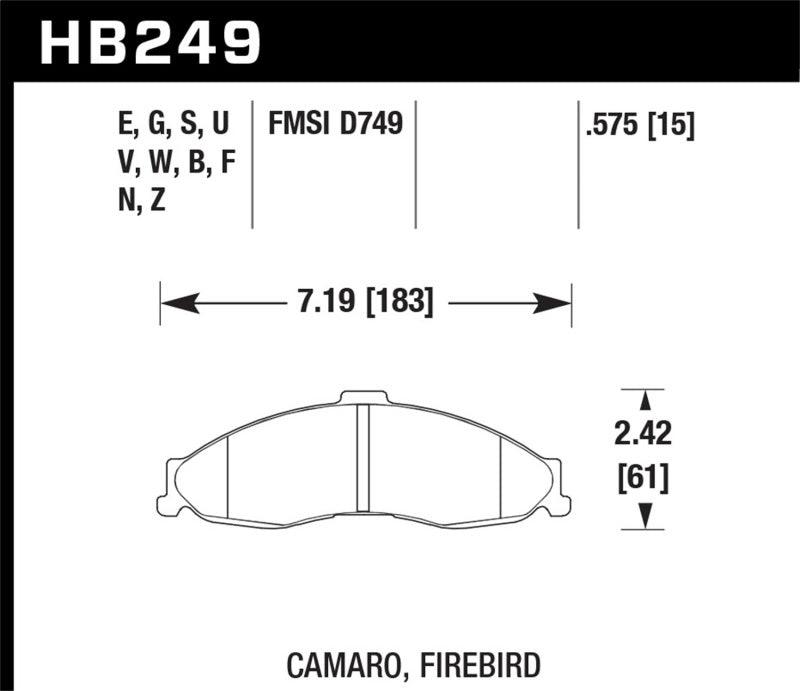 Hawk HPS Street Brake Pads - Order Your Parts - اطلب قطعك