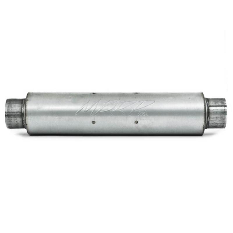 MBRP Universal Quiet Tone Muffler 4in Inlet/Outlet 24in Body 6in Dia 30in Overall Aluminum - Order Your Parts - اطلب قطعك