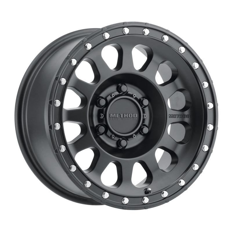 Method MR315 17x8.5 0mm Offset 6x5.5 106.25mm CB Matte Black Wheel - Order Your Parts - اطلب قطعك