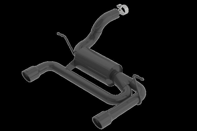 Borla 2018 Jeep Wrangler JL/JLU 3.6L 2DR/4DR ATAK SS Axle Back Black Coated Exhaust w/3.5in Tips - Order Your Parts - اطلب قطعك