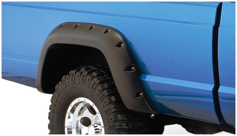 Bushwacker 84-01 Jeep Cherokee Cutout Style Flares 4pc Fits 2-Door Sport Utility Only - Black - Order Your Parts - اطلب قطعك