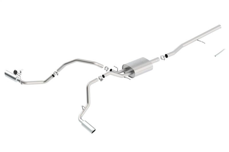 Borla 14 Silv/Sierra C/B Exh ATAK 1500 5.3L V8 AT/MT 2&4WD Ext Cab Split Side Exit - Order Your Parts - اطلب قطعك