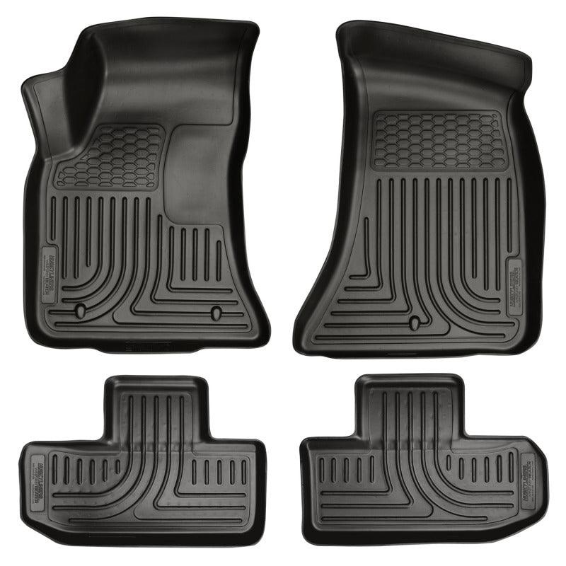 Husky Liners 11-12 Dodge Challenger WeatherBeater Combo Black Floor Liners - Order Your Parts - اطلب قطعك