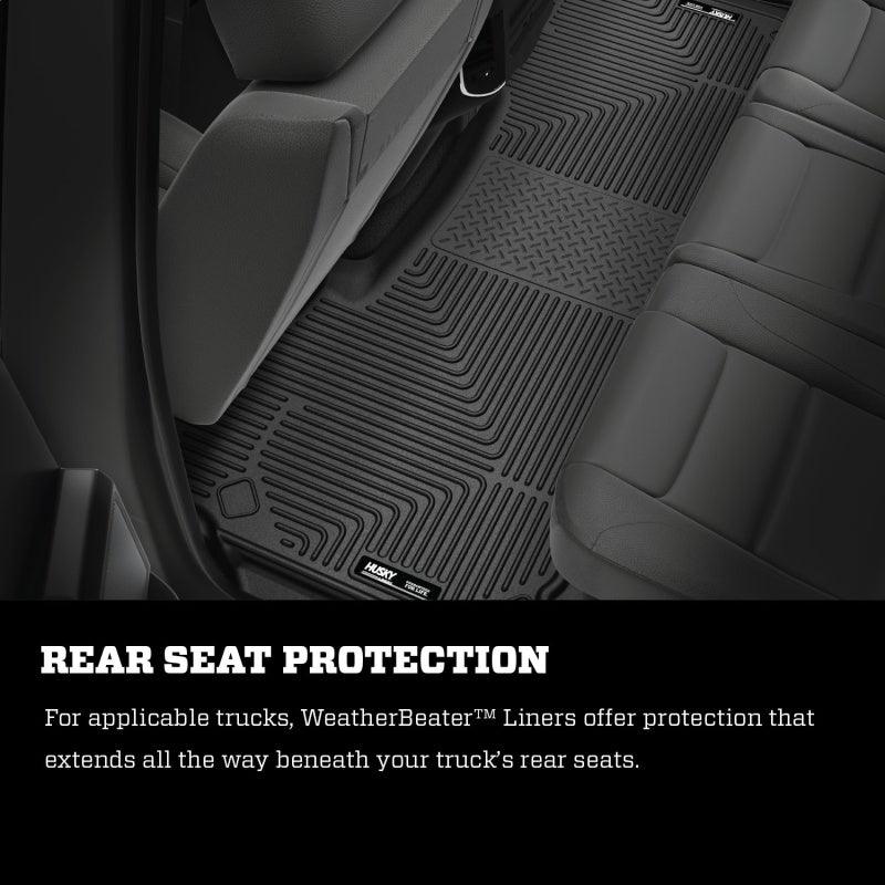 Husky Liners 2012 Dodge Ram 1500/2500/3500 Crew Cab WeatherBeater Combo Gray Floor Liners - Order Your Parts - اطلب قطعك