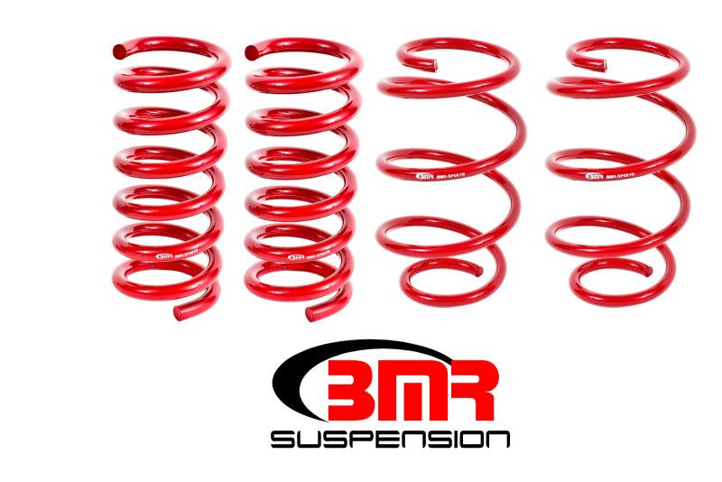 BMR 15-17 S550 Mustang Performance Version Lowering Springs (Set Of 4) - Red - Order Your Parts - اطلب قطعك