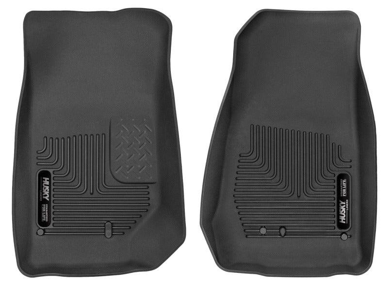 Husky Liners 2007-2014 Jeep Wrangler (2Dr/4Dr Unlimited) X-Act Contour Black Front Floor Liners - Order Your Parts - اطلب قطعك