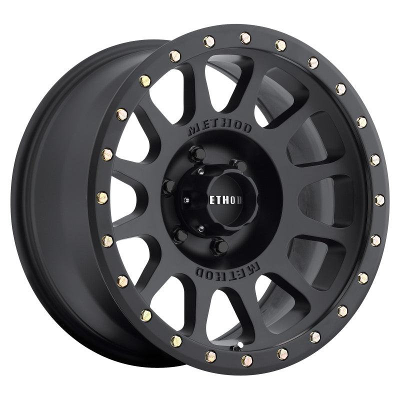 Method MR305 NV 18x9 +18mm Offset 6x135 94mm CB Matte Black Wheel - Order Your Parts - اطلب قطعك