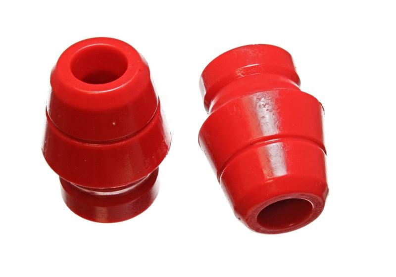 Energy Suspension 97-06 Jeep Wrangler YJ/TJ Red Front Bump Stop Set (Set of 2) - Order Your Parts - اطلب قطعك