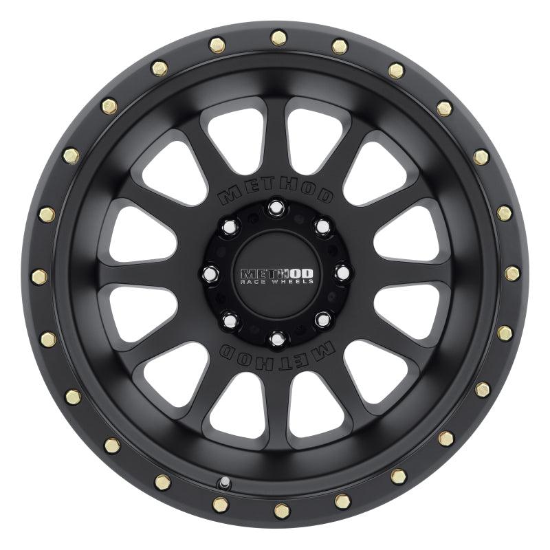 Method MR605 NV 20x10 -24mm Offset 8x6.5 121.3mm CB Matte Black Wheel - Order Your Parts - اطلب قطعك