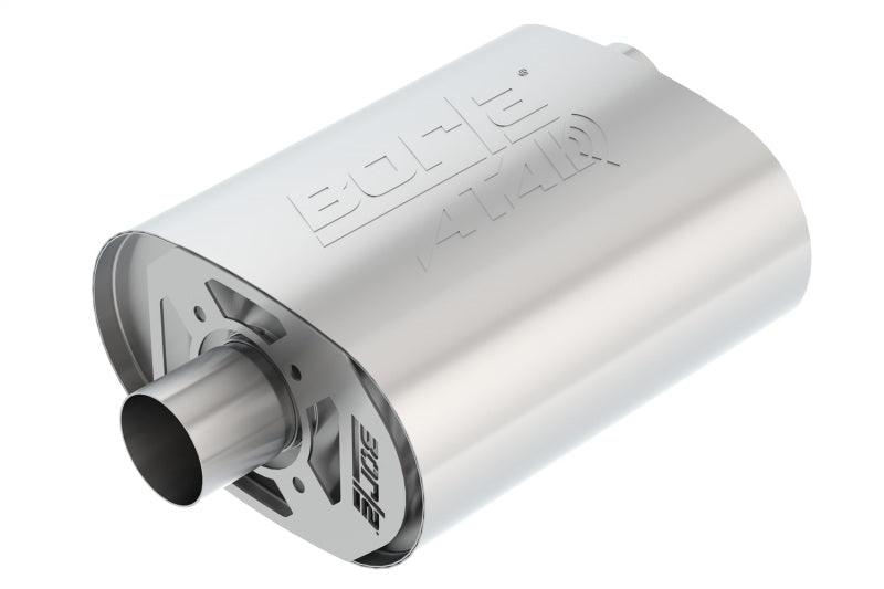 Borla CrateMuffler Ford 5.0L Coyote ATAK 2.5in Offset/Center 12in x 6in x 10.34in Muffler - Order Your Parts - اطلب قطعك