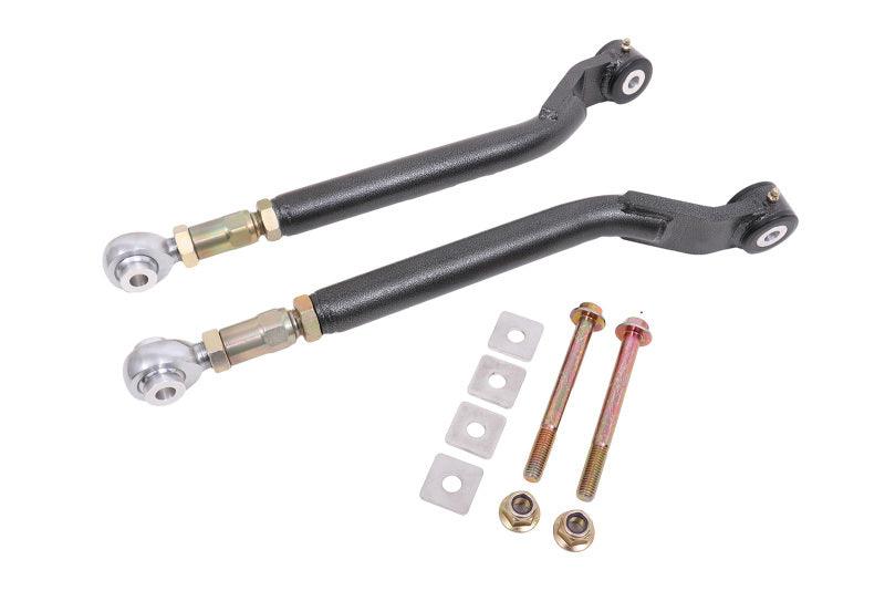 BMR 08-17 Challenger Rear On-Car Adj. Toe Rods Delrin/Rod End Combo - Black Hammertone - Order Your Parts - اطلب قطعك