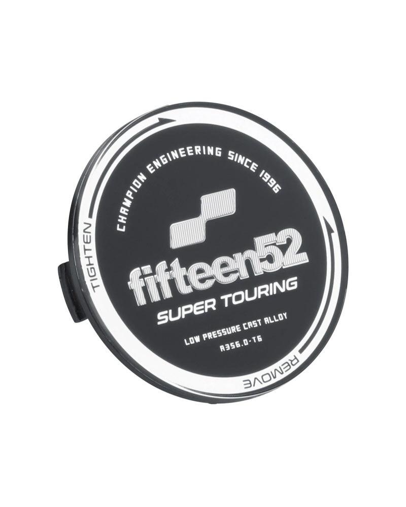 fifteen52 Super Touring (Chicane/Podium) Center Cap Single - Black/Chrome - Order Your Parts - اطلب قطعك