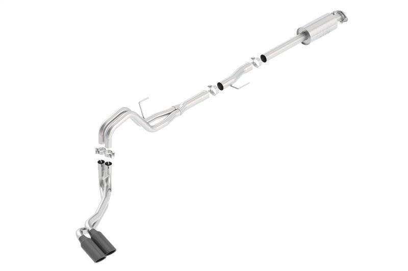 Borla 15-16 Ford F-150 3.5L EcoBoost Ext. Cab Std. Bed Black Chrome CB Exhaust ATAK Truck Side Exit - Order Your Parts - اطلب قطعك