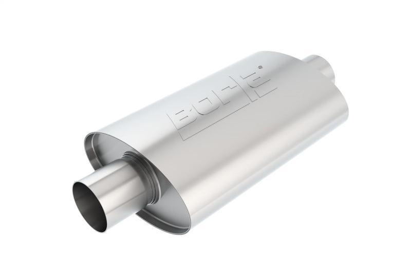 Borla XR-1 Racing Sportsman 2 1/2 inch Outlet / 2 1/2 inch Inlet 12in Case Oval Muffler - Order Your Parts - اطلب قطعك