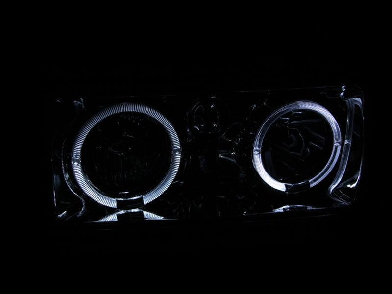 ANZO 1991-1994 Toyota Land Cruiser Crystal Headlights w/ Halo Chrome - Order Your Parts - اطلب قطعك