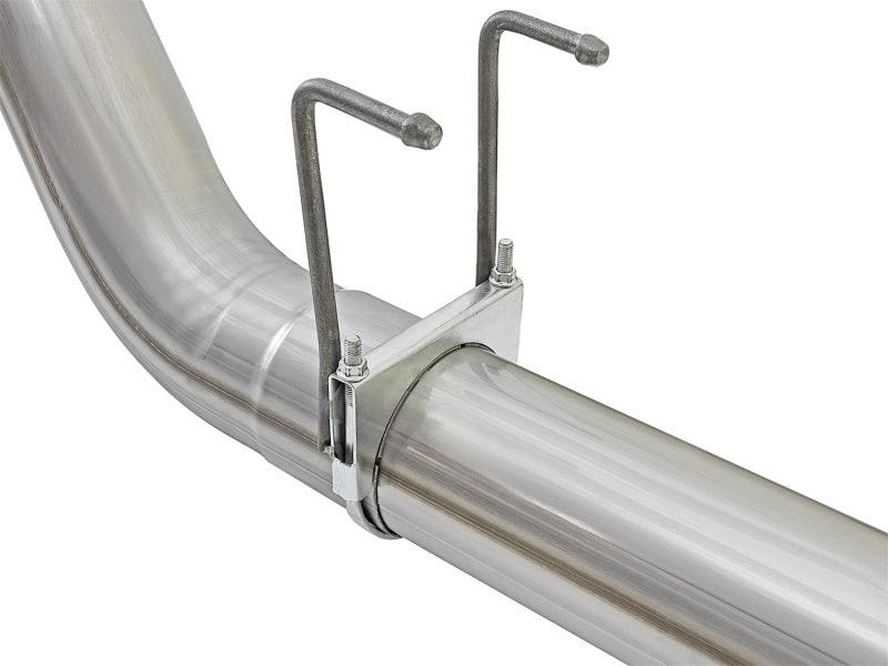 aFe ATLAS 5in DPF-Back Alum Steel Exhaust System w/Polished Tip 2017 Ford Diesel Trucks V8-6.7L (td) - Order Your Parts - اطلب قطعك