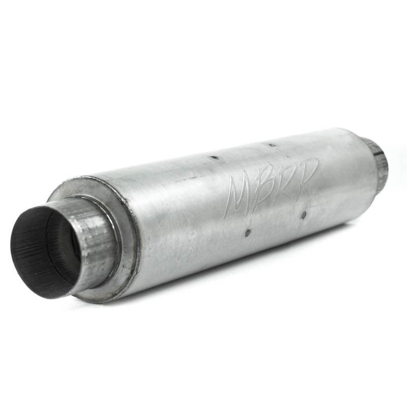 MBRP Universal Quiet Tone Muffler 4in Inlet/Outlet 24in Body 6in Dia 30in Overall Aluminum - Order Your Parts - اطلب قطعك