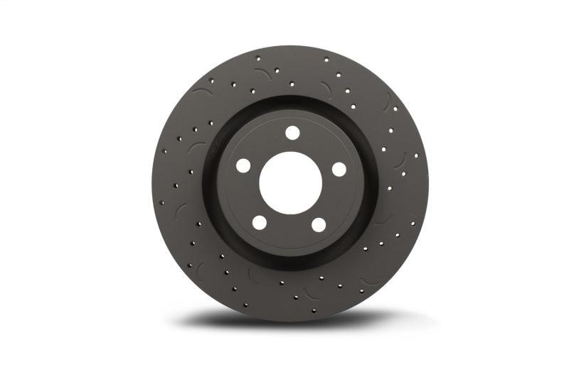 Hawk Talon 2015 Ford Mustang 320mm w/ performance pkg. Drilled and Slotted Rear Brake Rotor Set - Order Your Parts - اطلب قطعك