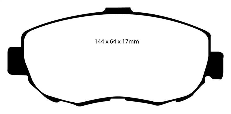 EBC 93-97 Lexus GS300 3.0 Redstuff Front Brake Pads - Order Your Parts - اطلب قطعك