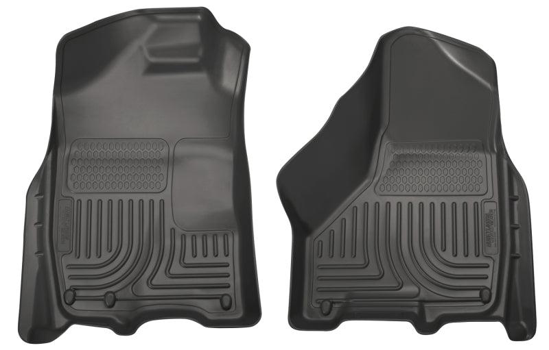 Husky Liners 09-10 Dodge Ram 1500/2500/3500 WeatherBeater Front Row Black Floor Liners - Order Your Parts - اطلب قطعك