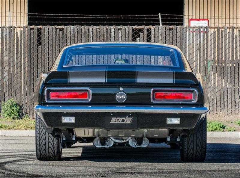 Borla CrateMuffler BBC 396/402/427 ATAK 2.5 inch ID Offset/Center 14in x 4.35in x 9in Oval Muffler - Order Your Parts - اطلب قطعك
