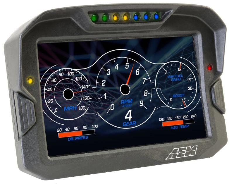 AEM CD-7 Non Logging GPS Enabled Race Dash Carbon Fiber Digital Display w/o VDM (CAN Input Only) - Order Your Parts - اطلب قطعك