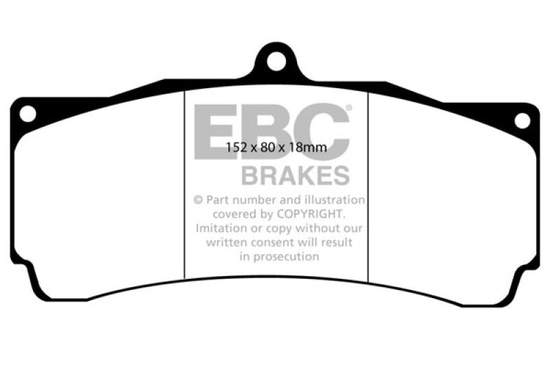 EBC Brakes Bluestuff Street and Track Day Brake Pads