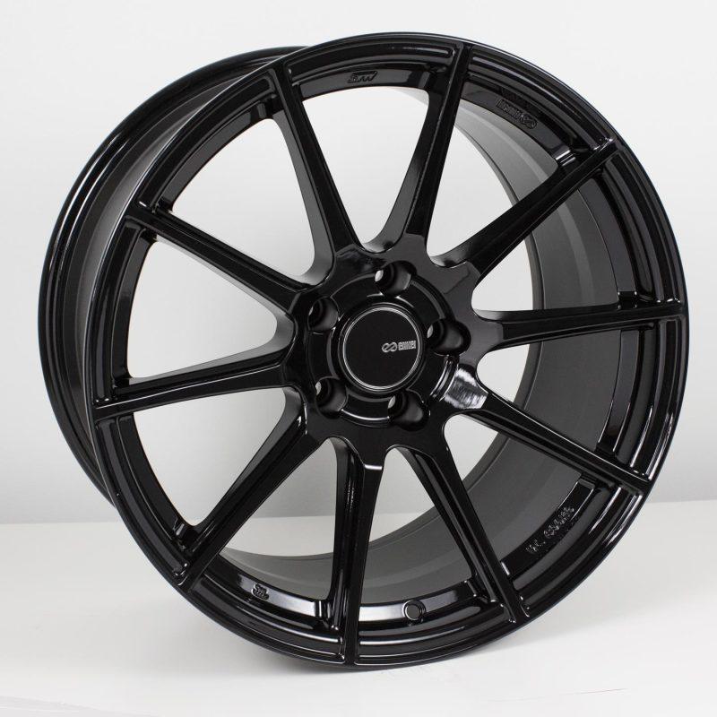 Enkei TS10 18x8.5 5x114.3 35mm Offset 72.6mm Bore Black Wheel - Order Your Parts - اطلب قطعك