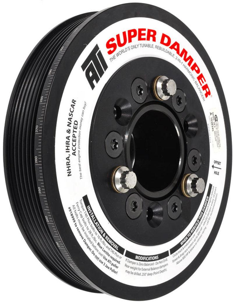 ATI Damper - 7.48in - Alum LW - 6/4 Grv - LSA - 09-15 Cadillac CTS-V (Excl SC Pulley) - Order Your Parts - اطلب قطعك