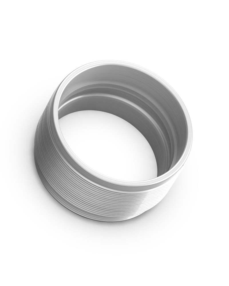 fifteen52 Super Touring Threaded Snout Anodized Silver w/Satin Clear Cover Plate - Order Your Parts - اطلب قطعك