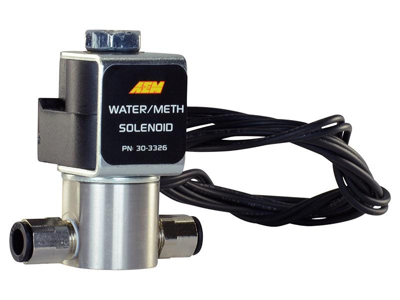 AEM Water/Methanol Injection System - High-Flow Low-Current WMI Solenoid - 200PSI 1/8in-27NPT In/Out - Order Your Parts - اطلب قطعك