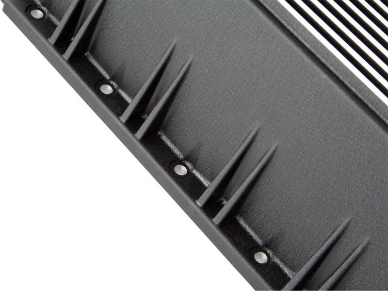 afe Transmission Pan (Black); Ford Diesel Trucks 03-10 V8-6.0/6.4L (td) - Order Your Parts - اطلب قطعك