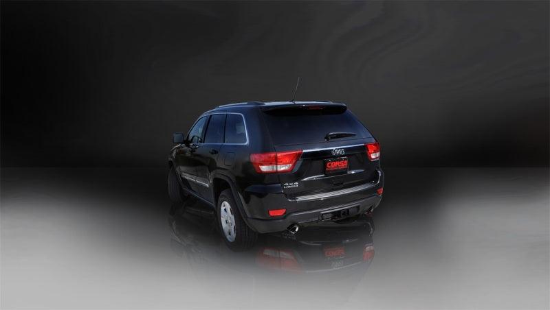Corsa 15-16 Jeep Grand Cherokee Black 2.5in Dual Rear Exit Cat-Back Exhaust - Order Your Parts - اطلب قطعك
