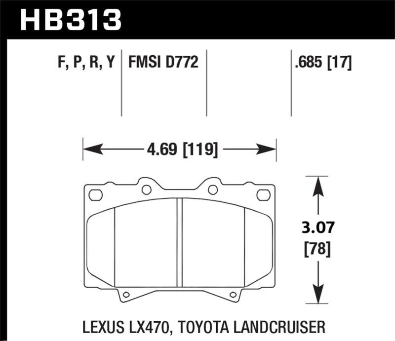 Hawk LTS Street Brake Pads - Order Your Parts - اطلب قطعك